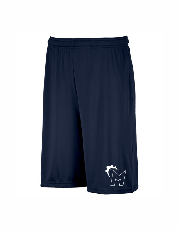 Michigan Metal Dri-Fit Pocketed Shorts – Creative Genius Designs